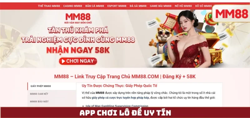 App chơi lô đề uy tín
